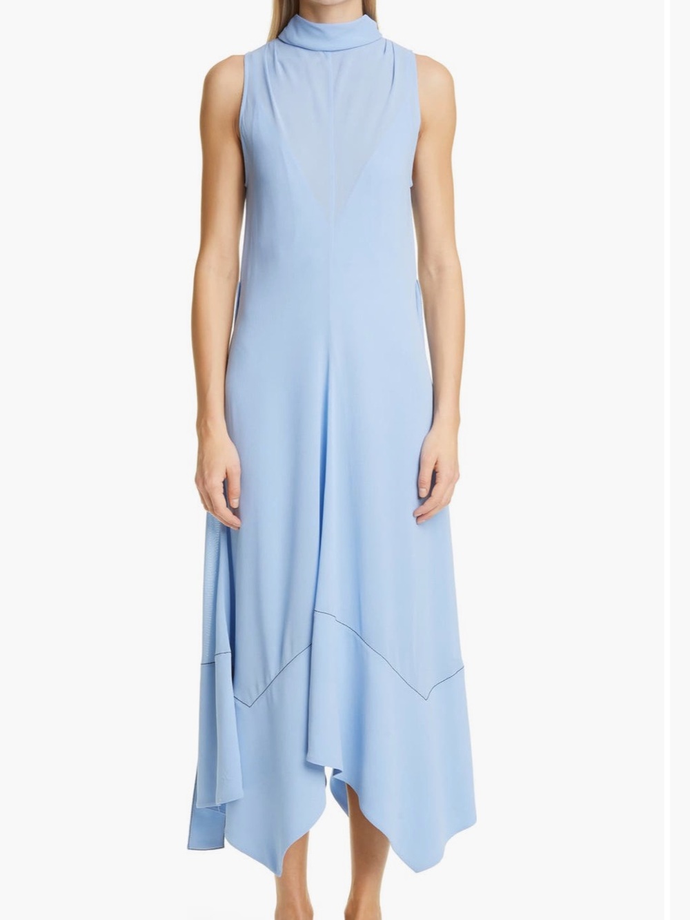 Proenza Schouler Light Blue Maxi Dress
